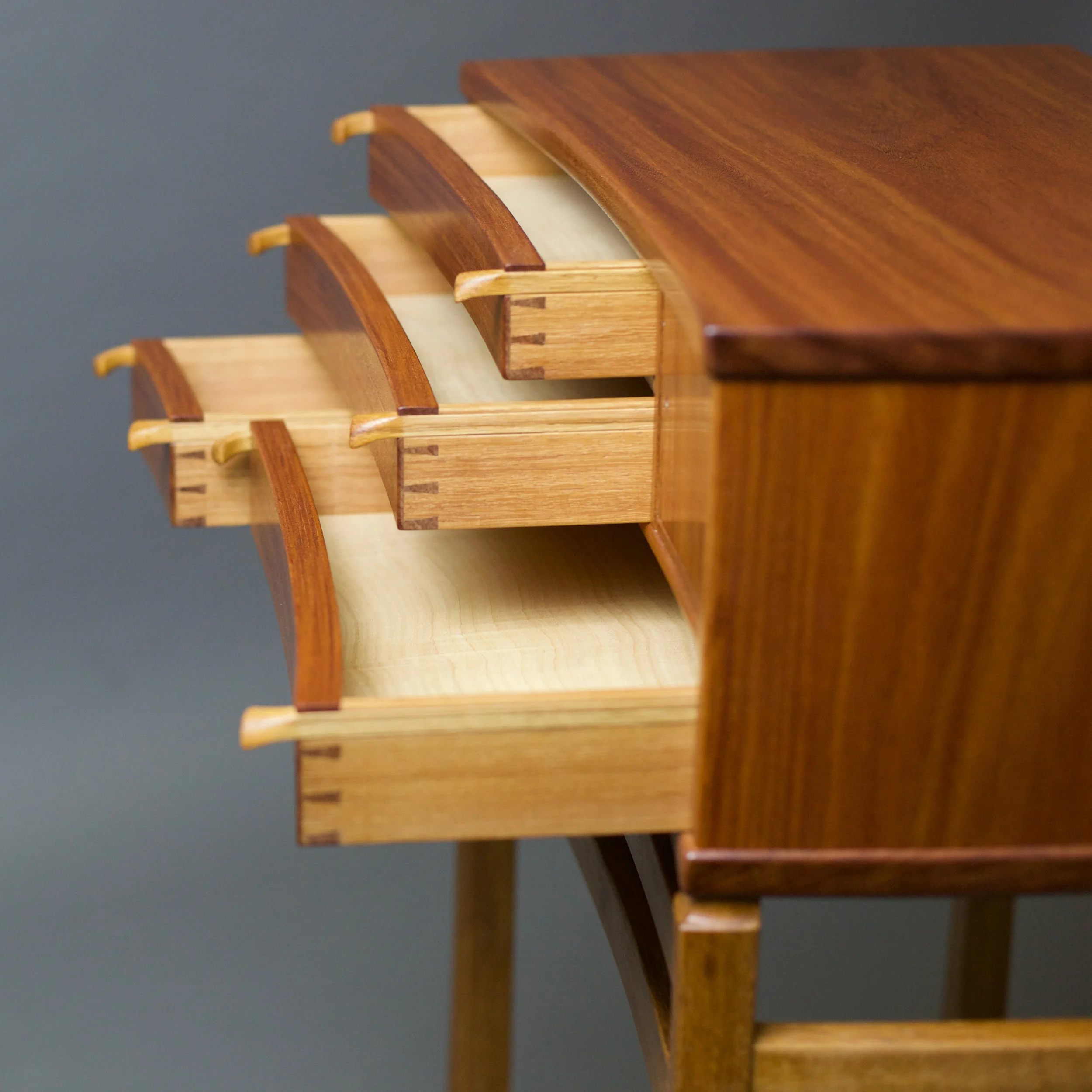  drawer detail 'Heart' cabinet by Robert Van Norman  photography by Tim Andries  