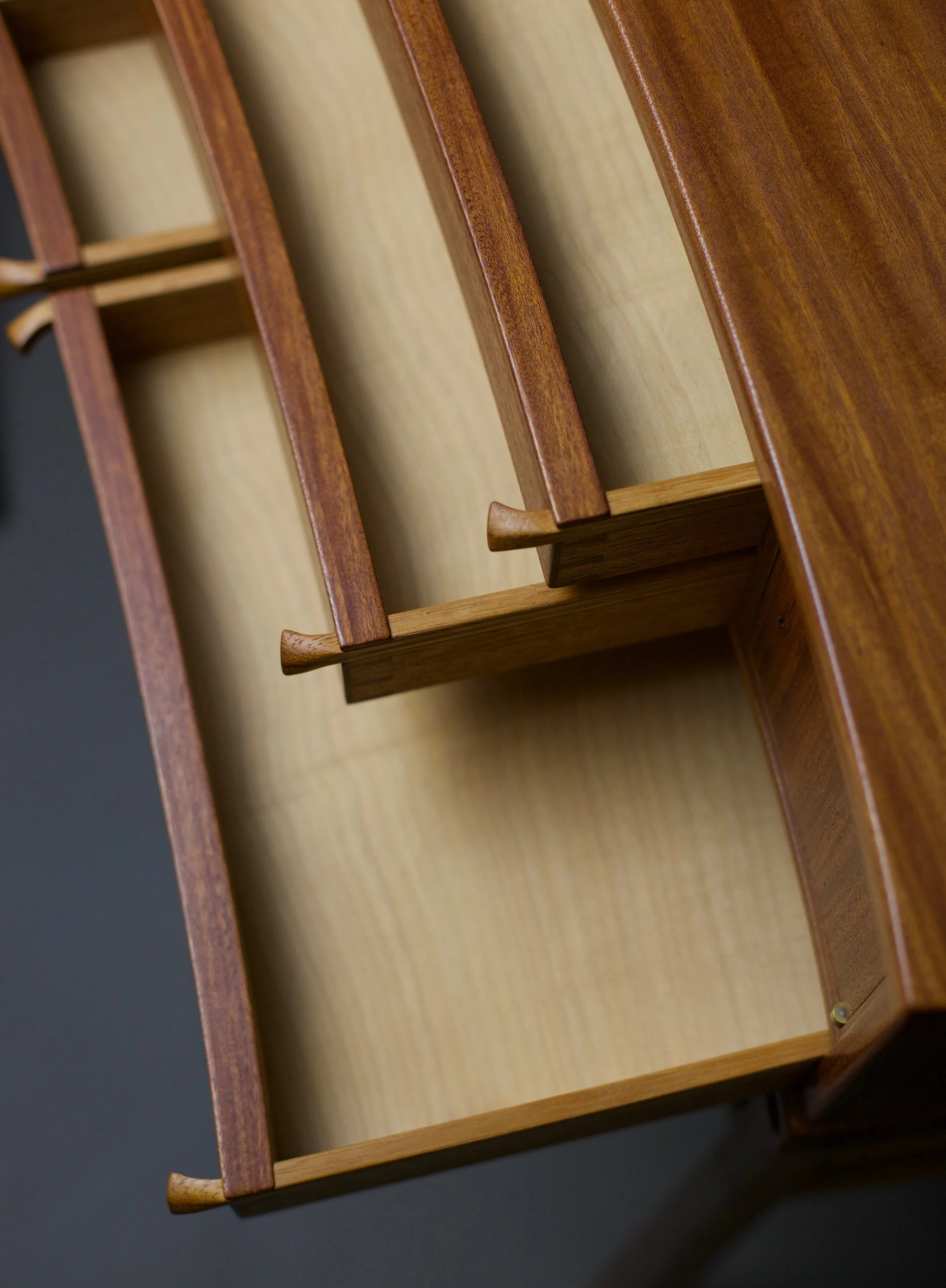  drawer bottom graphics detail 'Heart' cabinet by Robert Van Norman  photography by Tim Andries  