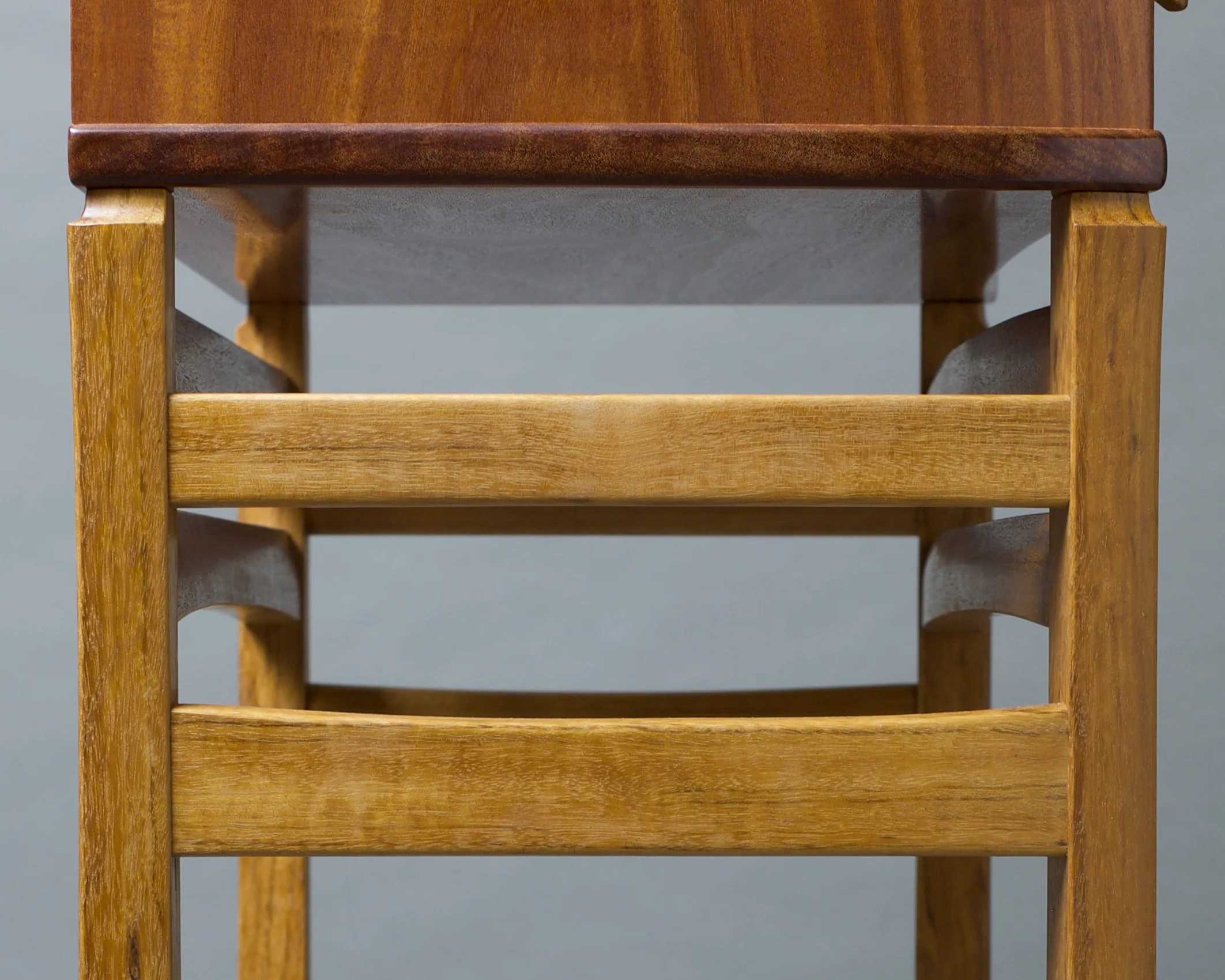  stand detail 'Heart' cabinet by Robert Van Norman  photography by Tim Andries  